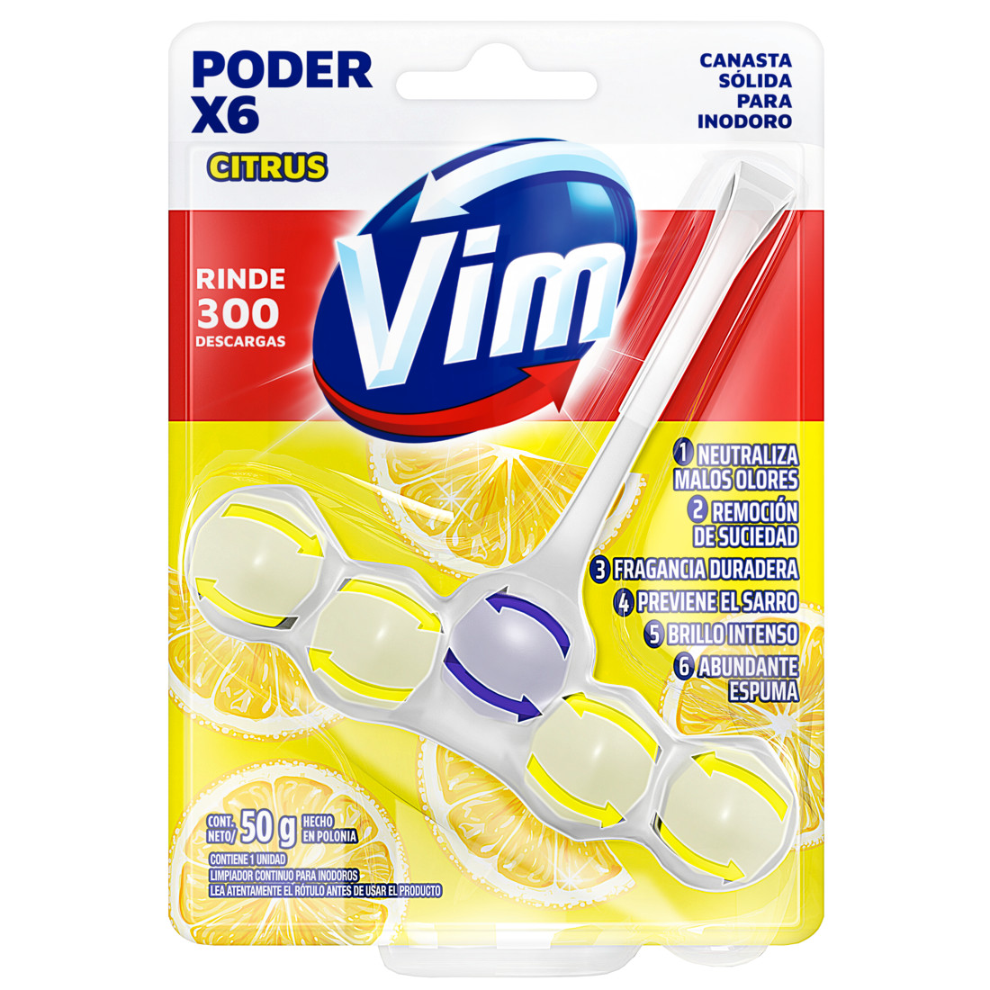 vim poder x6 citrus paquete